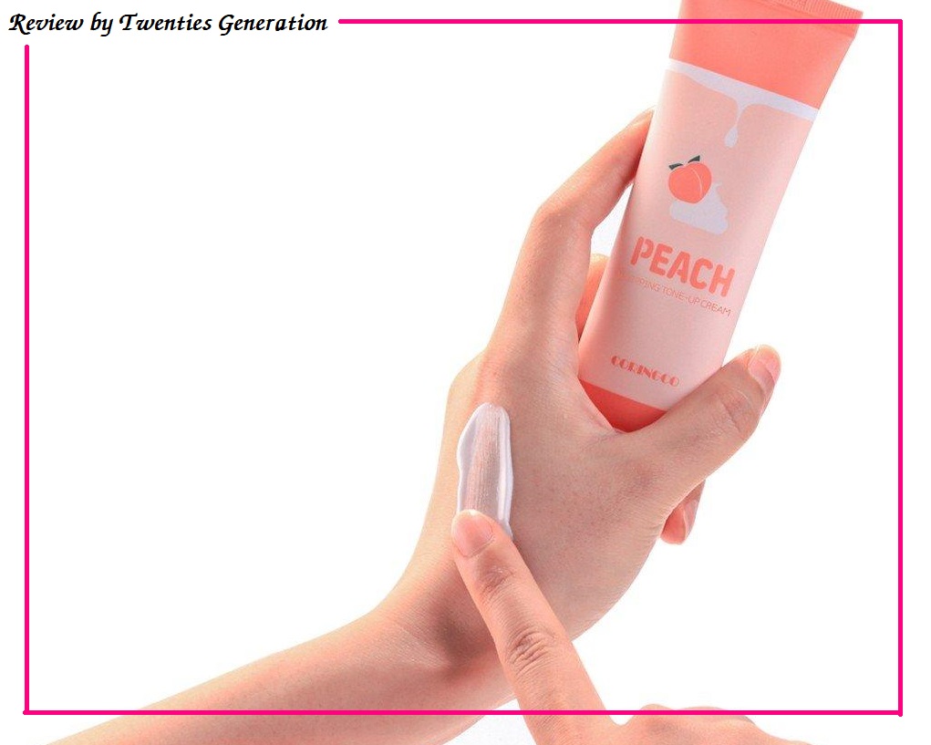 review coringco peach whipping tone up cream