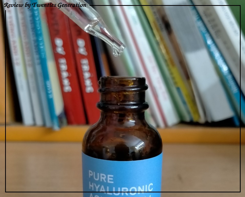 review serum cấp nước cosmedica pure hyaluronic acid