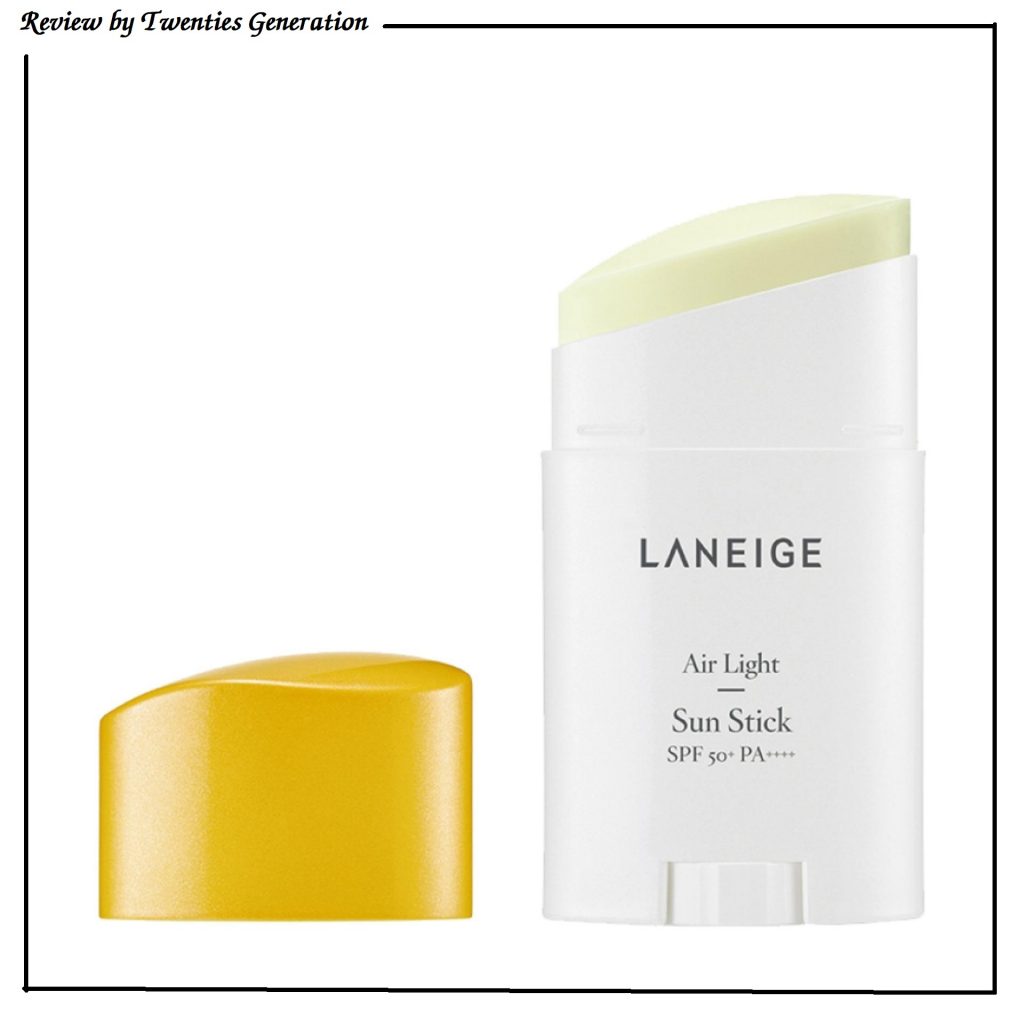 review sáp chống nắng laneige