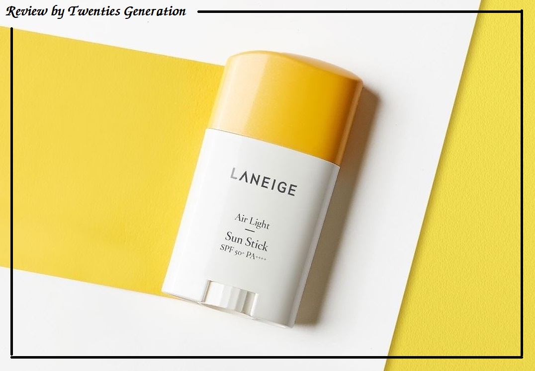 REVIEW SÁP CHỐNG NẮNG LANEIGE AIR LIGHT SUN STICK SPF50+ PA++++