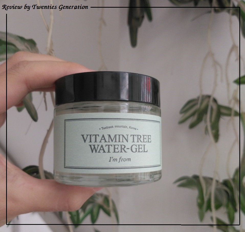 review kem dưỡng i'm from vitamin tree water gel