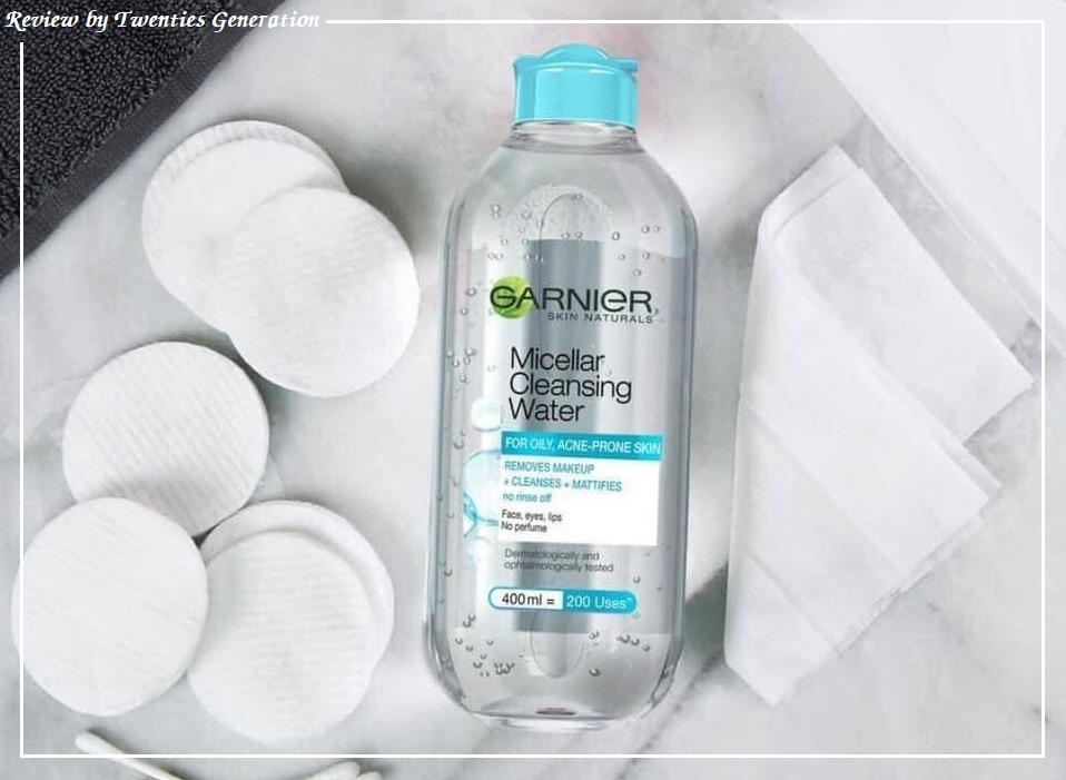 REVIEW NƯỚC TẨY TRANG GARNIER MICELLAR CLEANSING WATER ALL-IN-1 FOR OILY, ACNE-PRONE SKIN