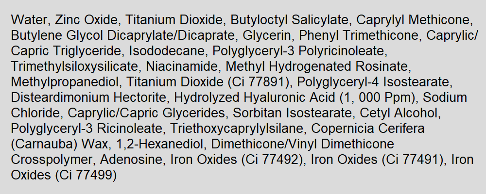 The Lab Oligo Hyaluronic Acid Healthy Cushion Ingredients