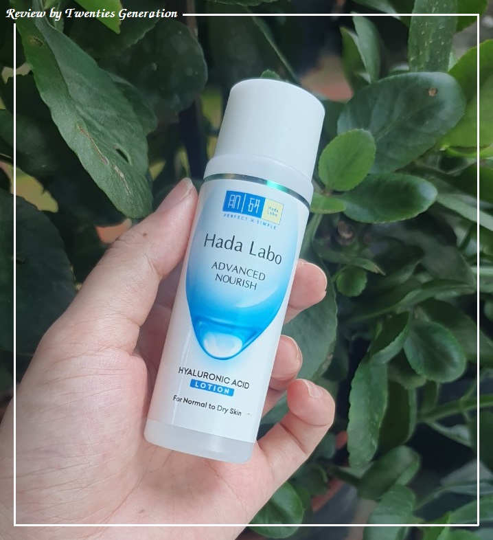 review dung dịch dưỡng ẩm hada labo