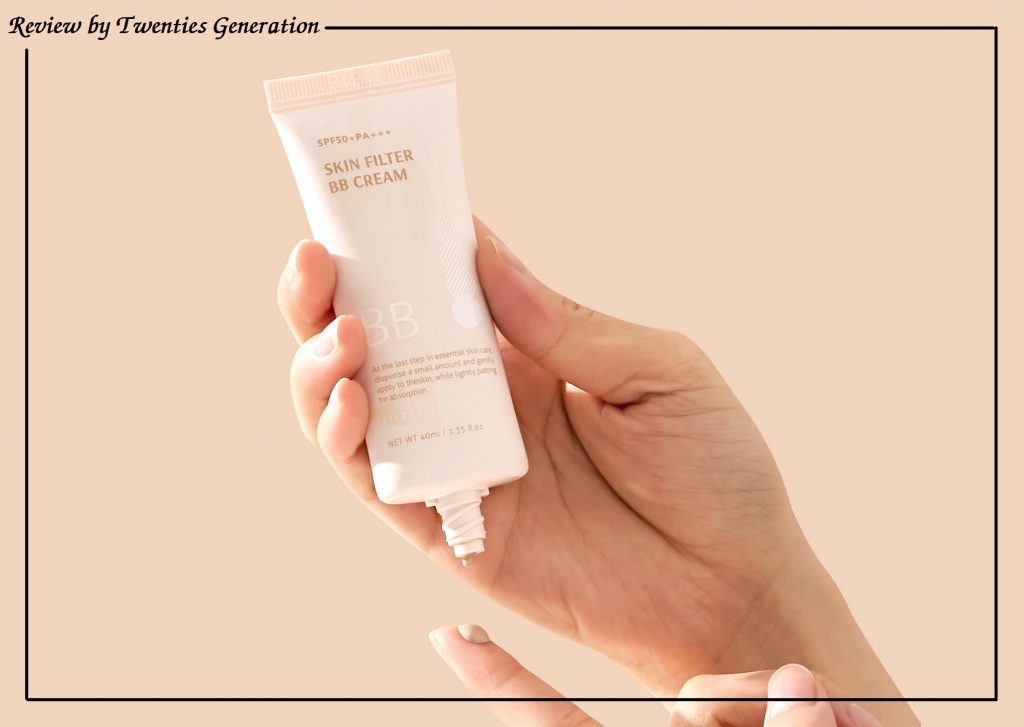 review kem nền bom skin filter bb cream