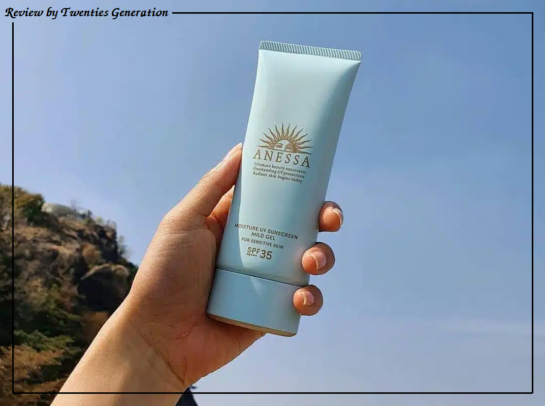 Anessa Moisture UV Sunscreen Mild for sensitive skin ingredients