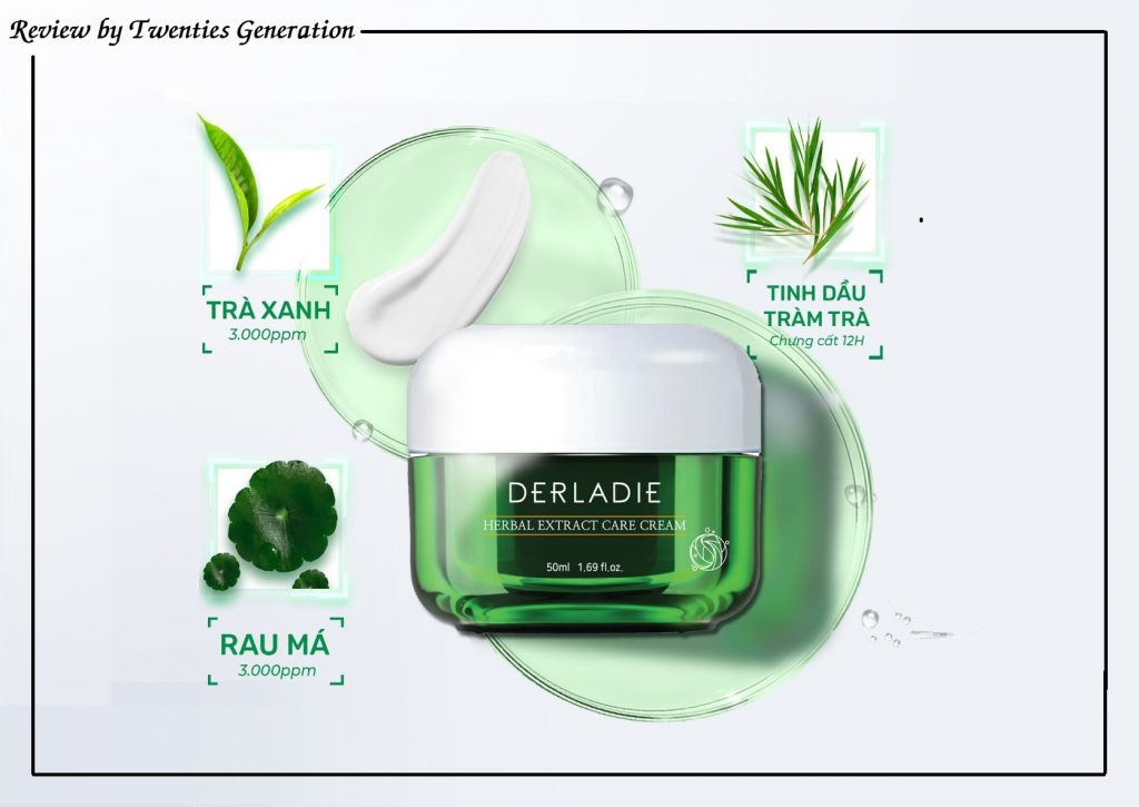 Derladie Herbal Extract Care Cream Ingredients