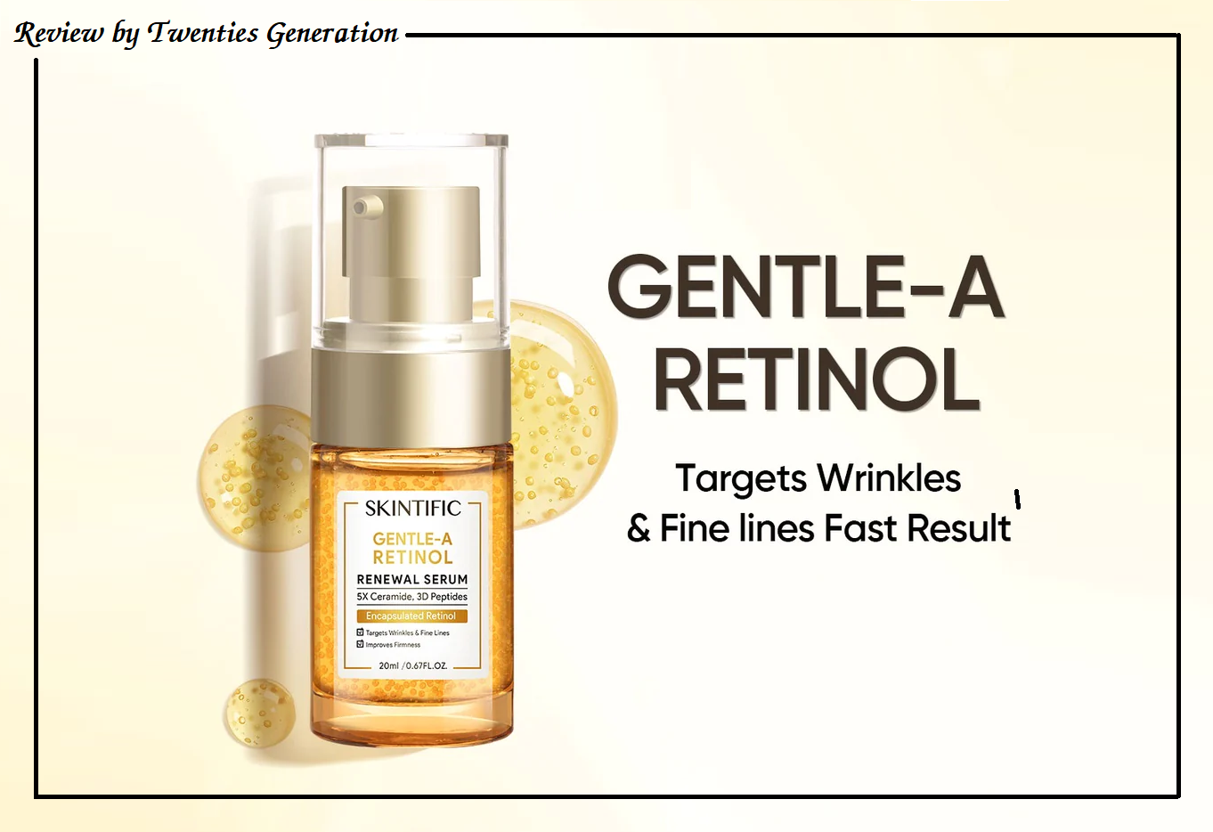 Skintific Gentle A Retinal Renewal Serum Ingredients