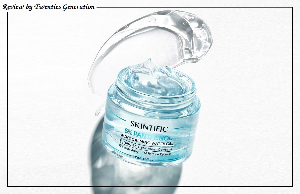 Skintific 5% Panthenol Acne Calming Water Gel Ingredients