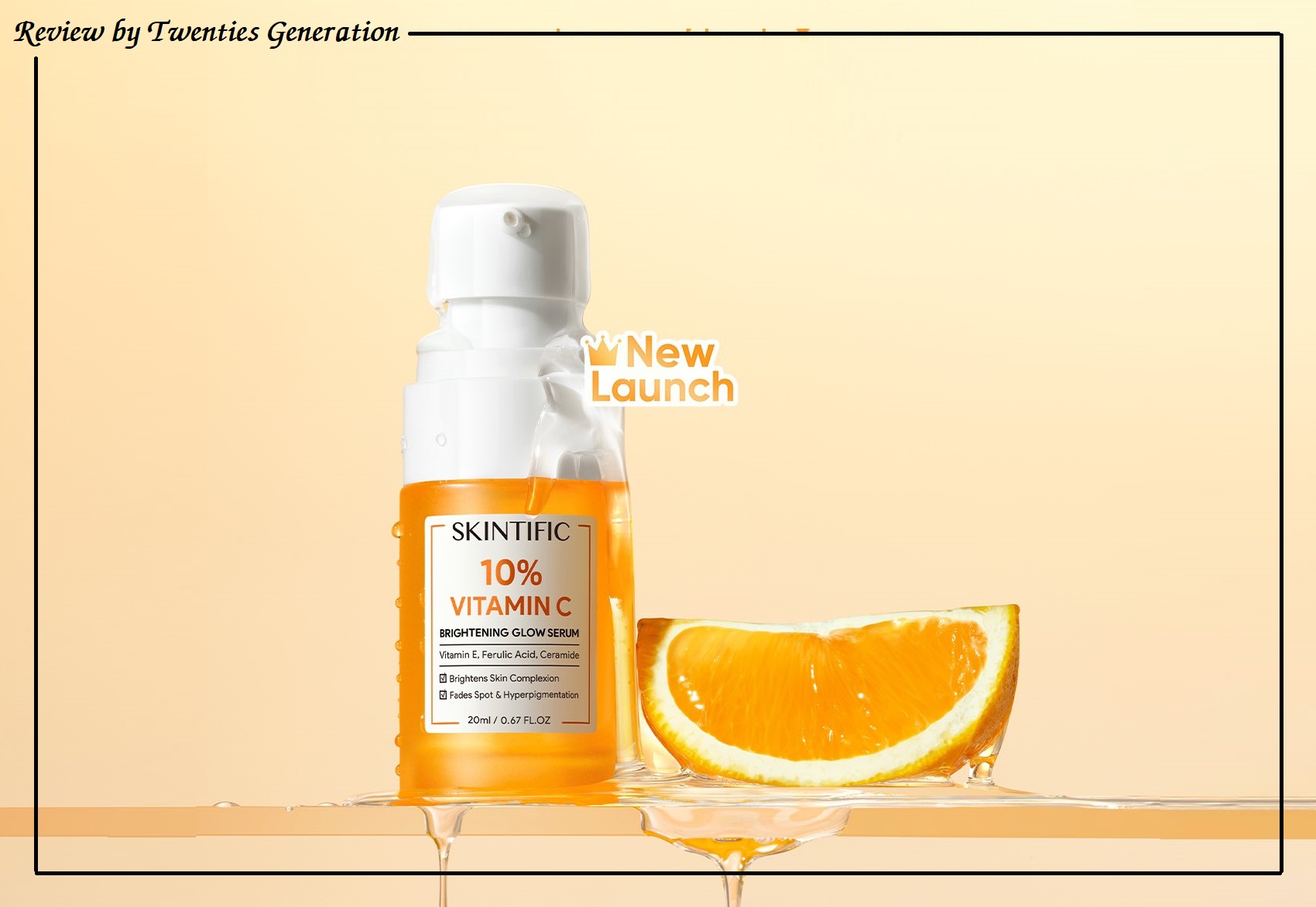 Skintific 10% Vitamin C Brightening Glow Serum Ingredients