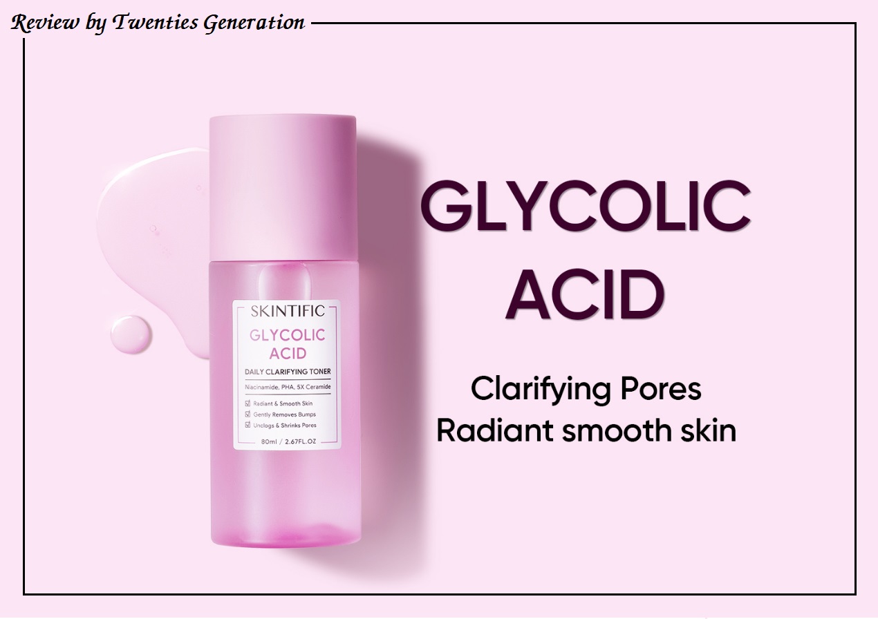 Skintific Glycolic Acid Dailt Clarifying Toner Ingredients
