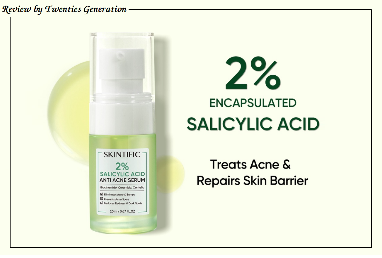 Skintific 2% Salicylic Acid Anti Acne Serum Ingredients