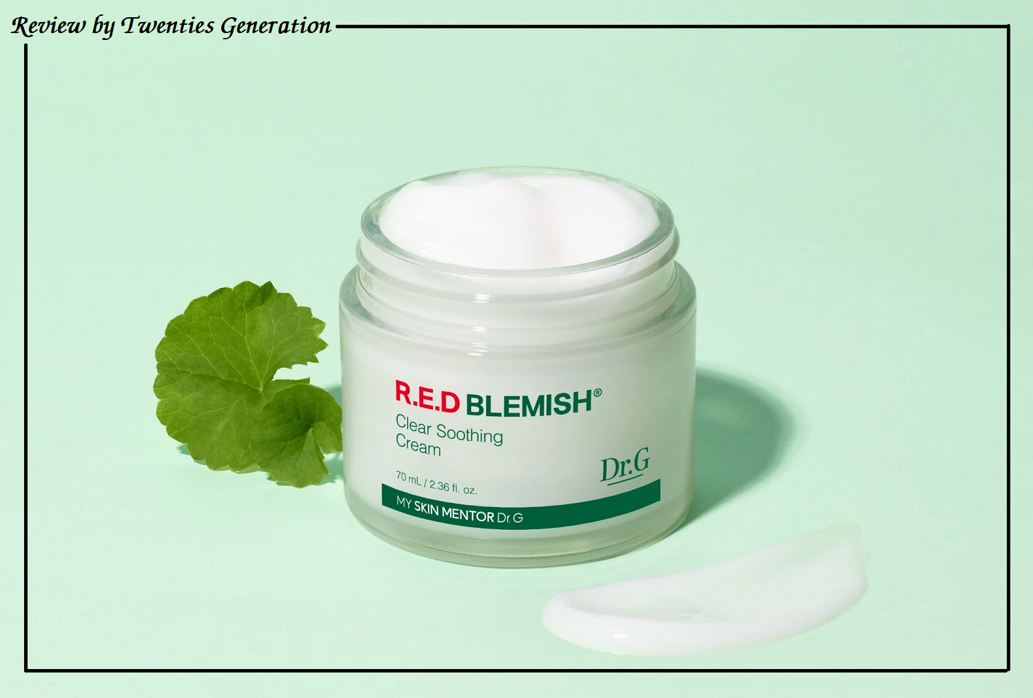 Dr.G R.E.D Blemish Clear Soothing Cream Ingredients