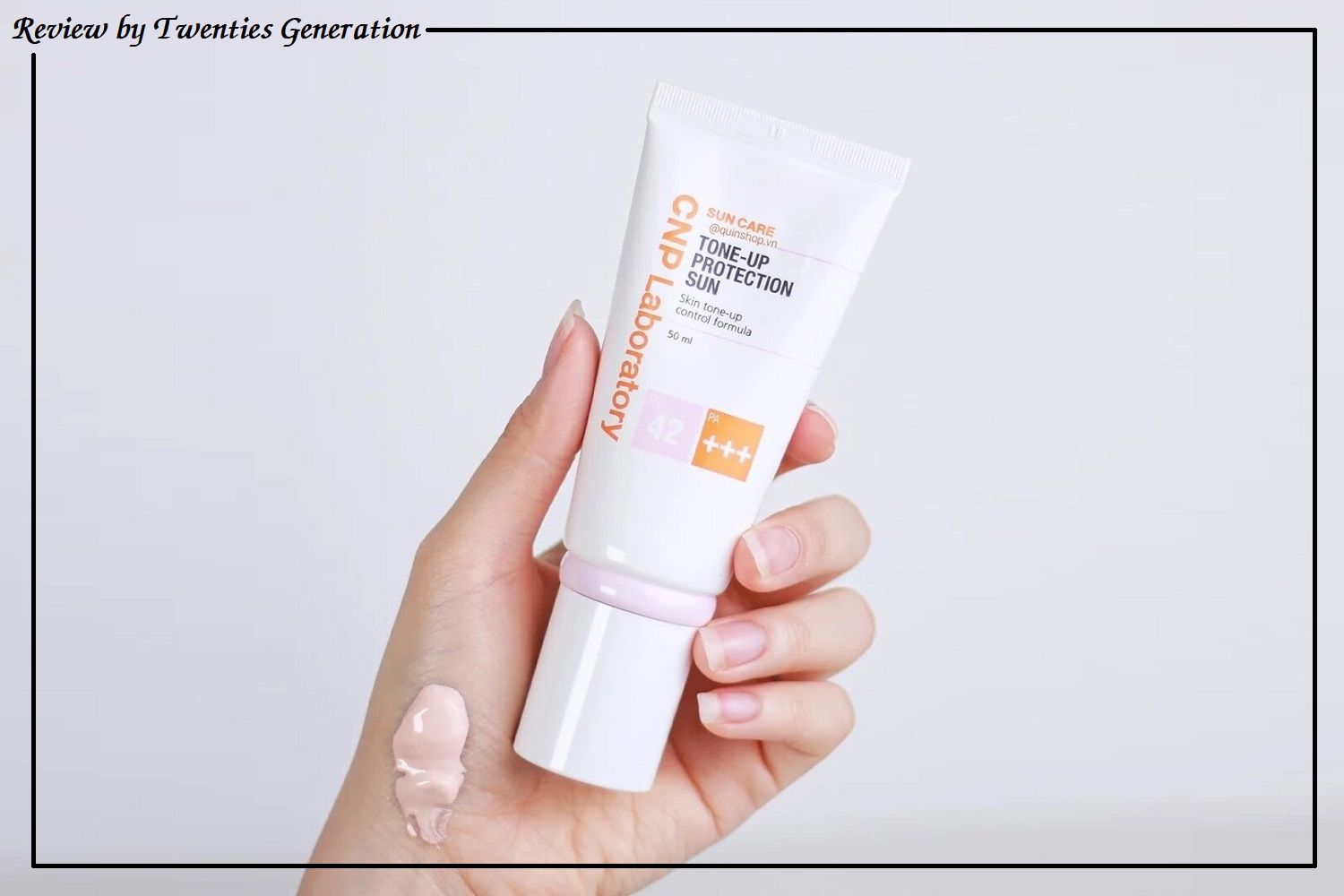 REVIEW THÀNH PHẦN CNP LABORATORY TONE-UP PROTECTION SUN SPF42 PA+++