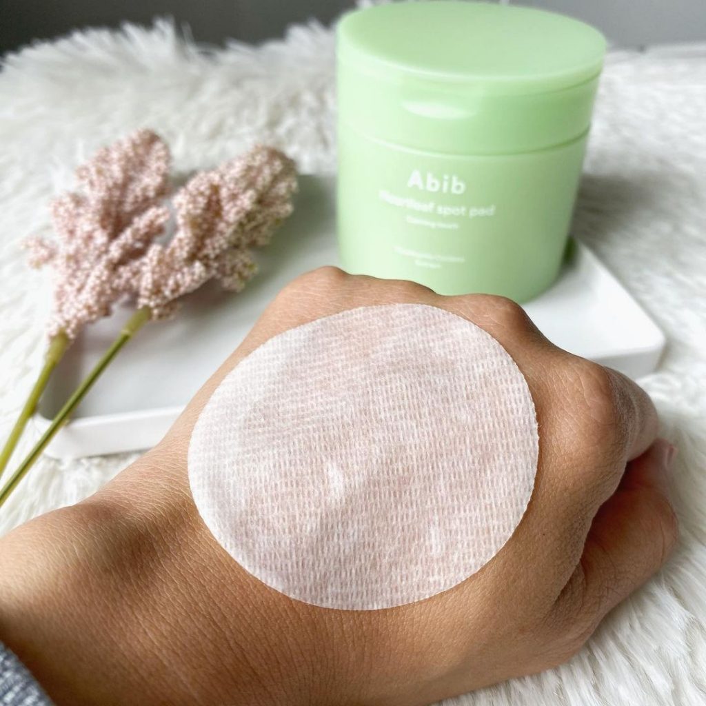 review abib heartleaf spot pad calming touch