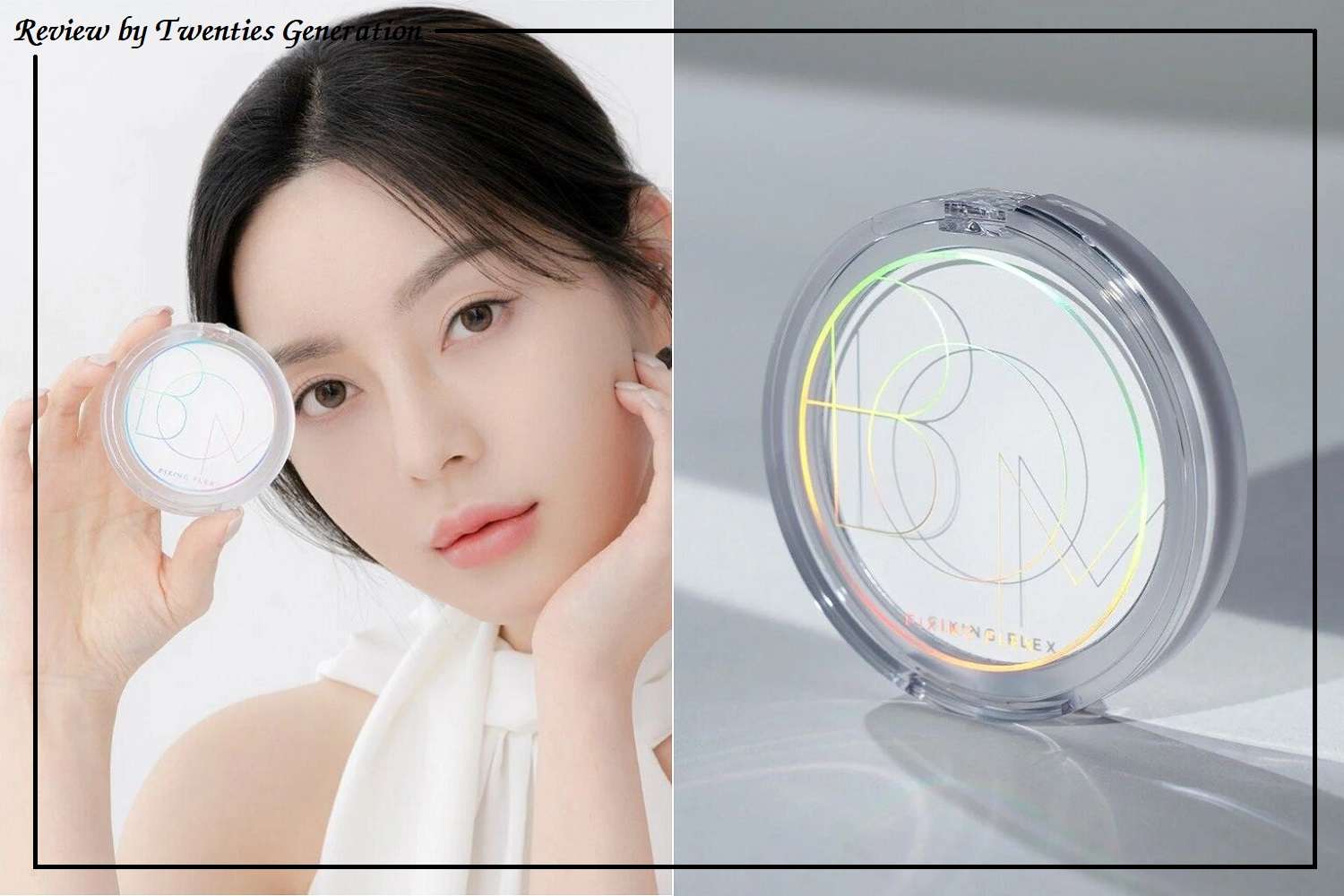 Review phấn phủ B.O.M Fixing Flex Powder Pact