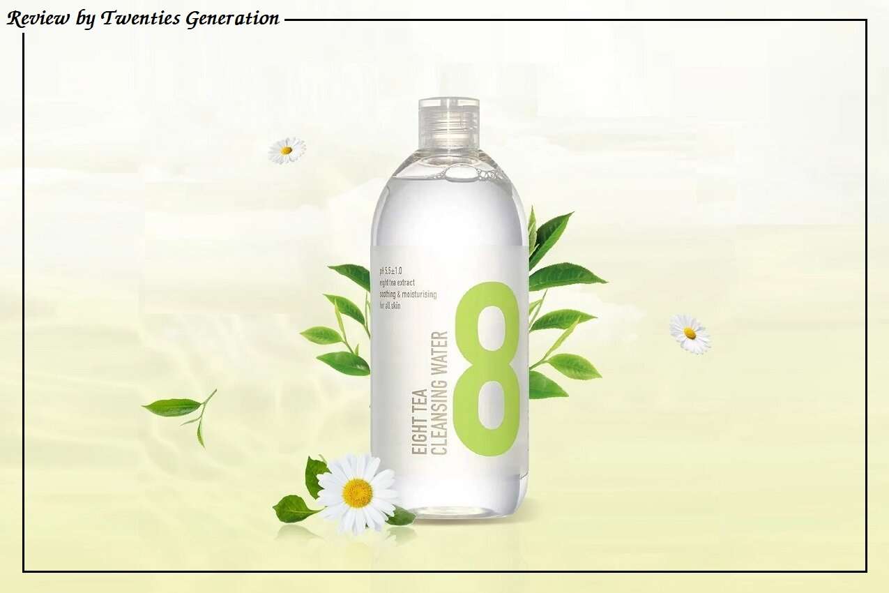 Review nước tẩy trang B.O.M Eight Tea Cleansing Water