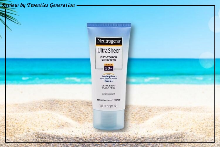 Review kem chống nắng Neutrogena Ultra Sheer Dry-Touch Sunscreen SPF50+ PA++++