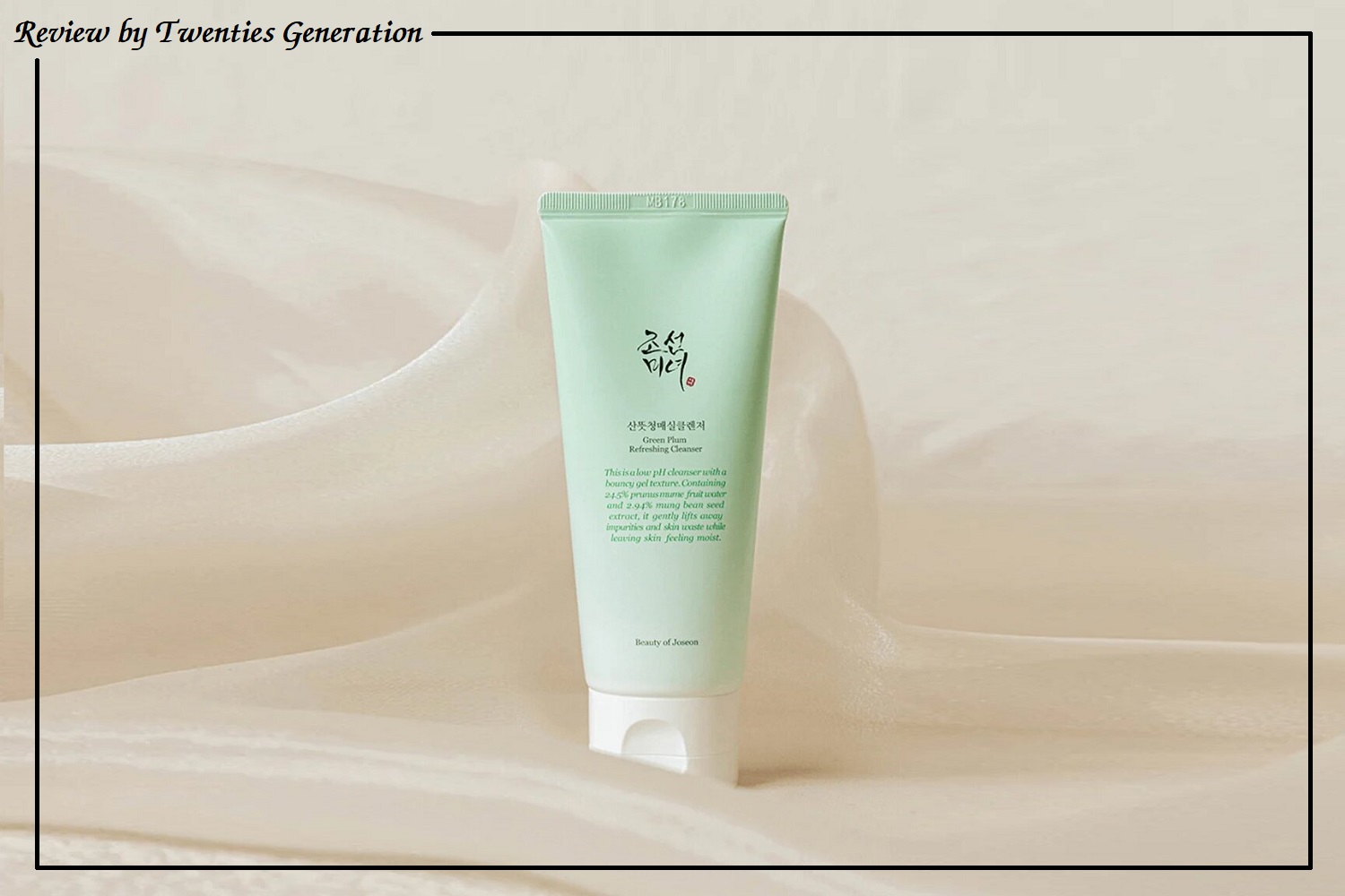 Review thành phần Beauty Of Joseon Green Plum Refreshing Cleanser