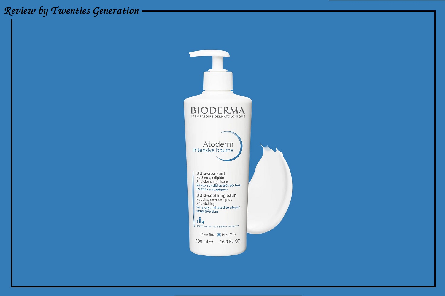 Bioderma Atoderm Intensive Baume Ingredients