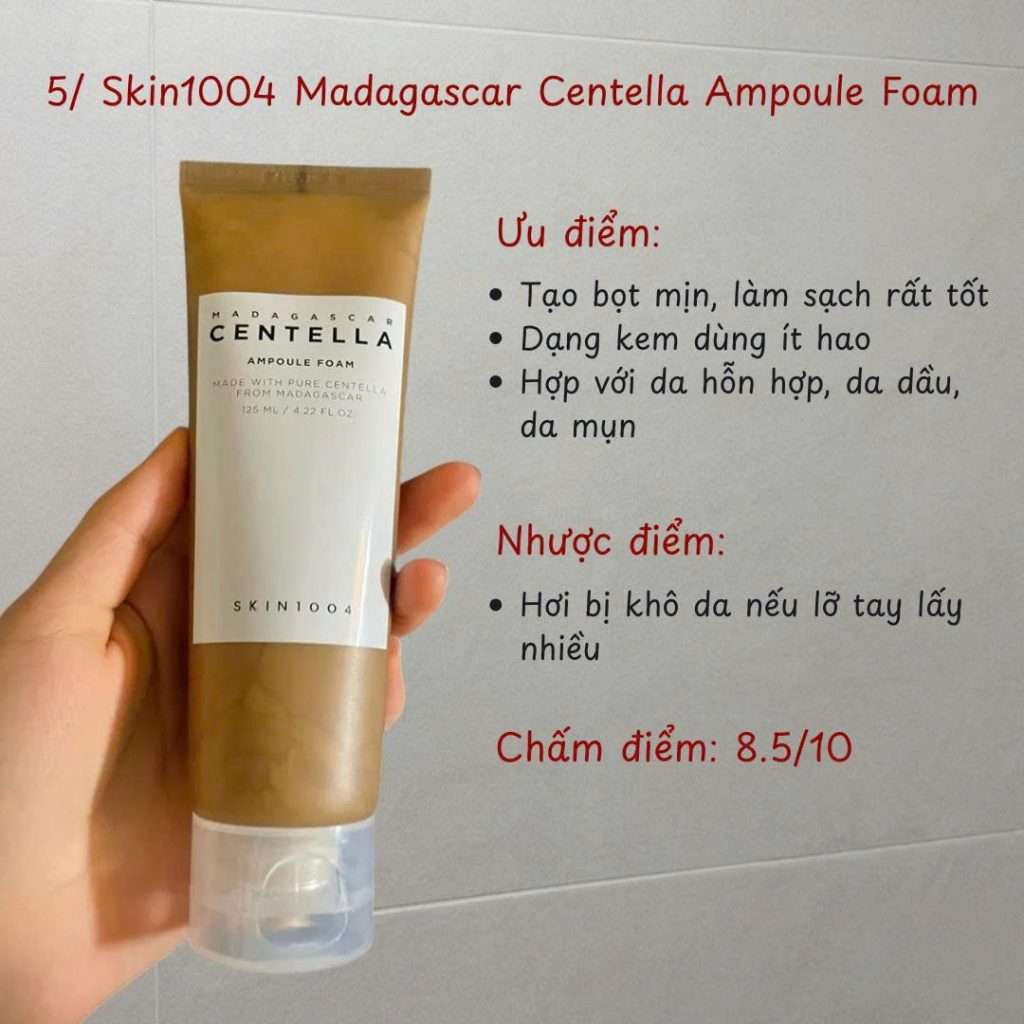 sữa rửa mặt Skin1004 dùng được cho mẹ bầu